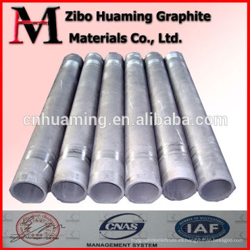 El tubo de grafito para tubos de horno / grafito se aplica a la calefacción, carcasa protectora